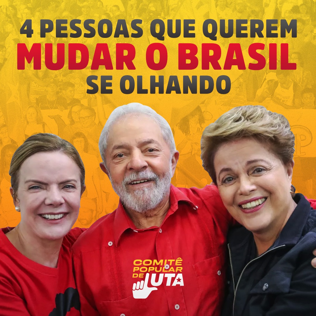 COPIAR, COLAR E COMPARTILHAR  Se você faz parte dos 60.345.999 eleitores que votaram em <a href="/LulaOficial/">Lula</a> 
#SDV🚩🇧🇷
#EsquerdaSegueEsquerda 
<a href="/Nilsonhandebol/">N.H</a> 
Boa noite Compas 🚩