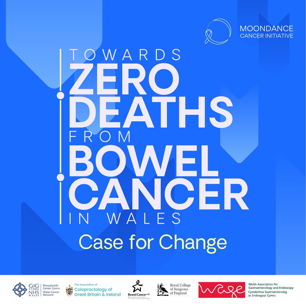 Today we launch our Case for Change!

Co-created with patients &amp; bowel cancer professionals it has identified a clear set of actions that can help the 2,300 people diagnosed with bowel cancer in Wales every year survive and thrive.

Read it here: moondance-cancer.wales/research-insig…
