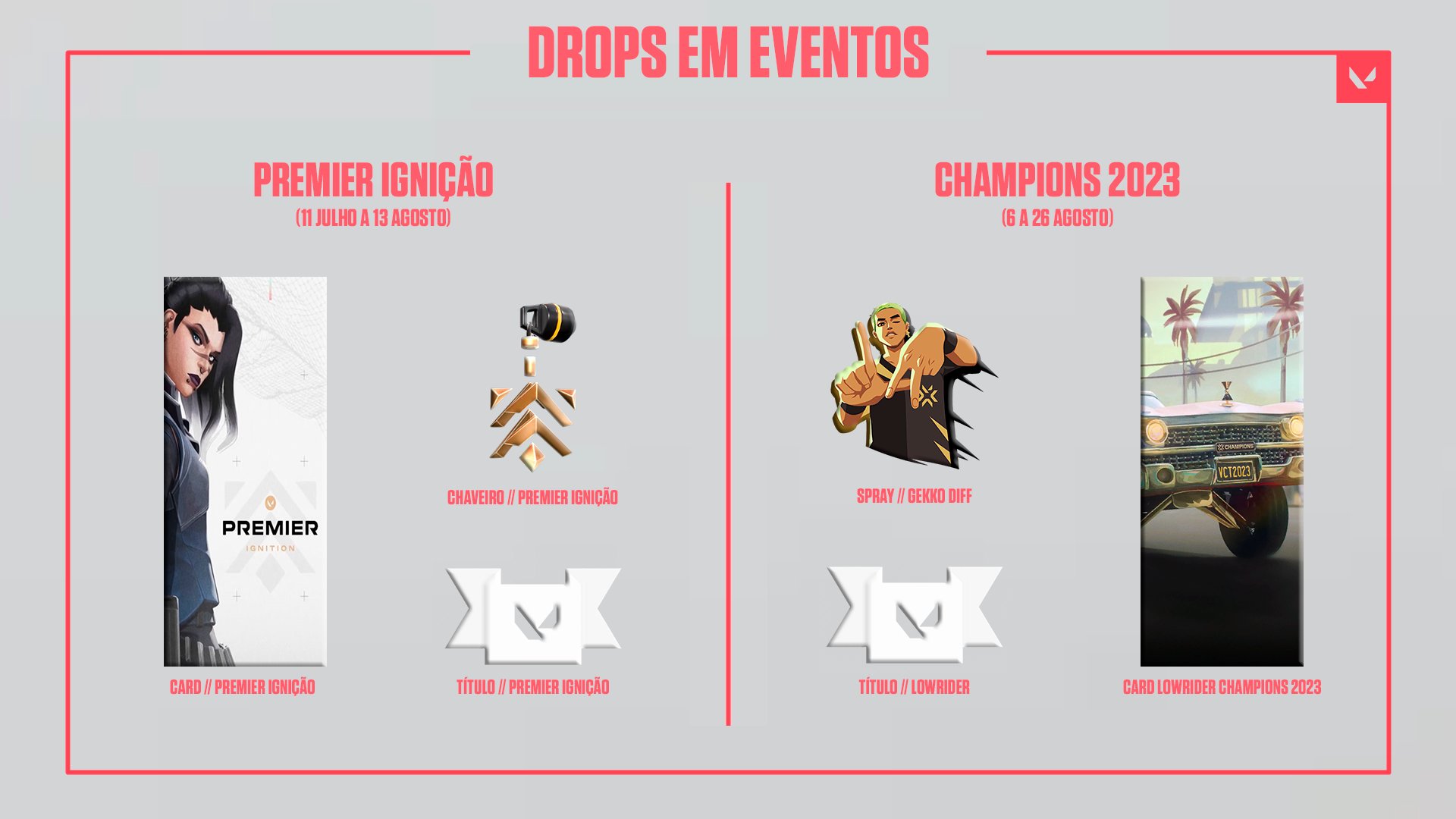 How to get the Valorant Champions 2023 free drops