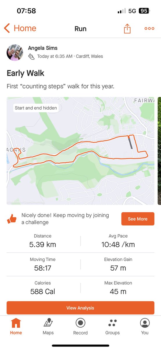 AngelaMSims1's tweet image. First of my “counting steps” walks for the #diabetesuk #millionstepschallenge 

step.diabetes.org.uk/fundraising/an…