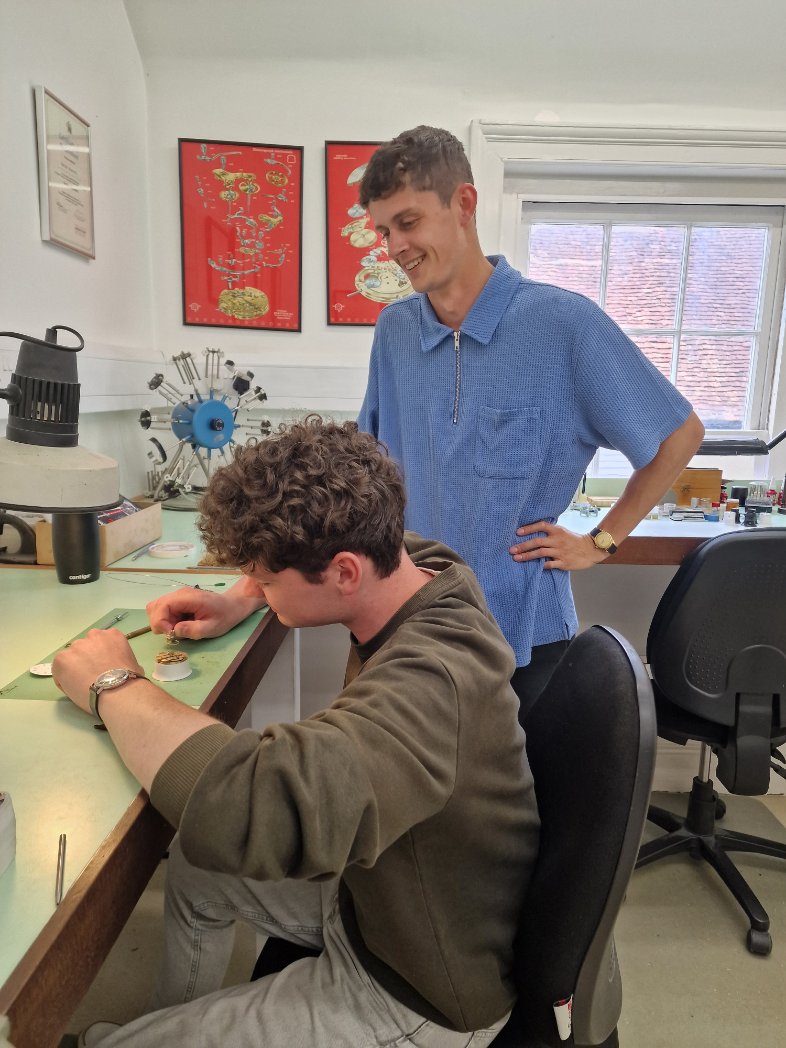 littlecogs (@littlecogs) on Twitter photo Meet Ben,coming from Lewes each week to learn about #watchmaking with <a href="/clockandwatchuk/">BHI</a> medal winning & <a href="/QESTcraft/">QEST</a> scholar Paddy <a href="/littlecogs/">littlecogs</a> <a href="/allnuttjeweller/">jeallnutt</a> We very much hope this is the start of another new #watchmaker #craft journey #horologystories #mentoring <a href="/heritage_crafts/">Heritage Crafts</a> Meet Ben,coming from Lewes each week to learn about #watchmaking with <a href="/clockandwatchuk/">BHI</a> medal winning & <a href="/QESTcraft/">QEST</a> scholar Paddy <a href="/littlecogs/">littlecogs</a> <a href="/allnuttjeweller/">jeallnutt</a> We very much hope this is the start of another new #watchmaker #craft journey #horologystories #mentoring <a href="/heritage_crafts/">Heritage Crafts</a>