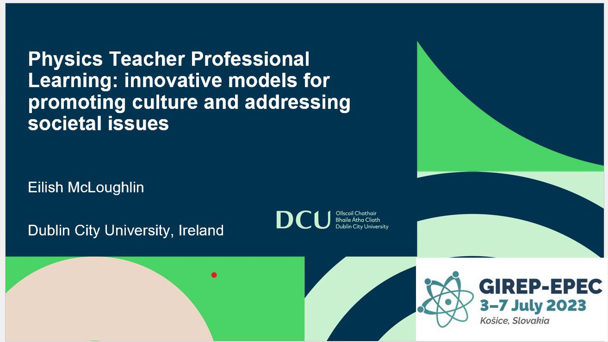Eilish McLoughlin (@eilishmclough) on Twitter photo Honoured to be a keynote speaker #GIREPEPEC2023 conference <a href="/UPJS_kosice/">Pavol Jozef Šafárik University in Košice</a> <a href="/GirepV/">GIREP vzw</a> <a href="/IUPAP_physics/">IUPAP</a> <a href="/EuroPhysSoc/">European Physical Society (EPS)</a> <a href="/DCU/">Dublin City University</a> <a href="/CASTeL_DCU/">CASTeL</a> <a href="/DCUFSH/">DCU Science and Health</a> Honoured to be a keynote speaker #GIREPEPEC2023 conference <a href="/UPJS_kosice/">Pavol Jozef Šafárik University in Košice</a> <a href="/GirepV/">GIREP vzw</a> <a href="/IUPAP_physics/">IUPAP</a> <a href="/EuroPhysSoc/">European Physical Society (EPS)</a> <a href="/DCU/">Dublin City University</a> <a href="/CASTeL_DCU/">CASTeL</a> <a href="/DCUFSH/">DCU Science and Health</a>