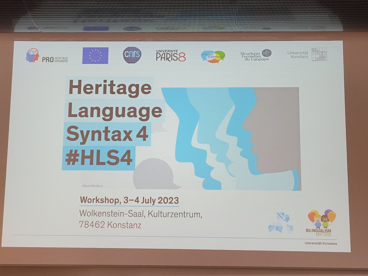 Theo Marinis (@theomarinis) on Twitter photo #HLS4 worksop is starting. Great programme <a href="/UniKonstanz/">Universität Konstanz</a> looking at heritage language syntax. #HLS4 worksop is starting. Great programme <a href="/UniKonstanz/">Universität Konstanz</a> looking at heritage language syntax.