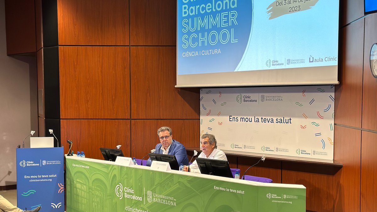 #SummerSchoolCLÍNIC | 🗣️ Comença la xerrada 'El cas del ciberatac al Clínic'.

📱 Descobreix com es va gestionar l'atac cibernètic del #CLÍNIC que va obligar a desprogramar 1⃣5⃣0⃣ cirurgies i més de 2.000 consultes externes.

Segueix-lo en directe 👉 bit.ly/3PXVZwT