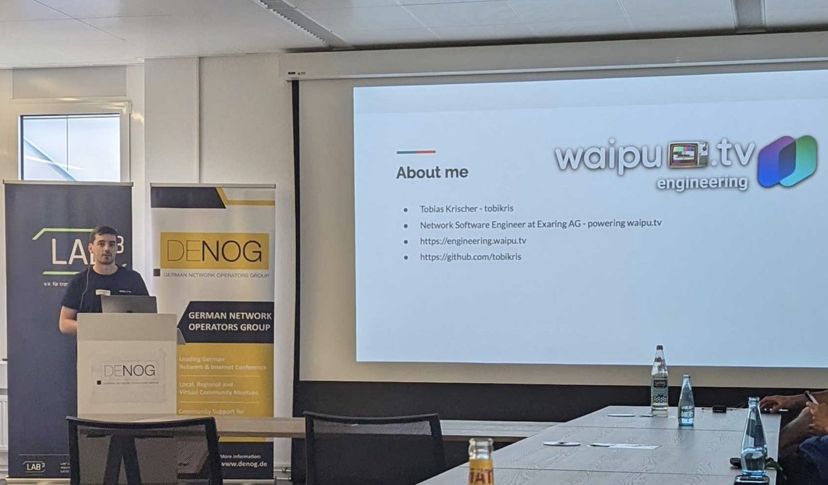 Tobias from our network team shared at the #denog meetup how we've enhanced our server deployment workflow using our DHCP server.