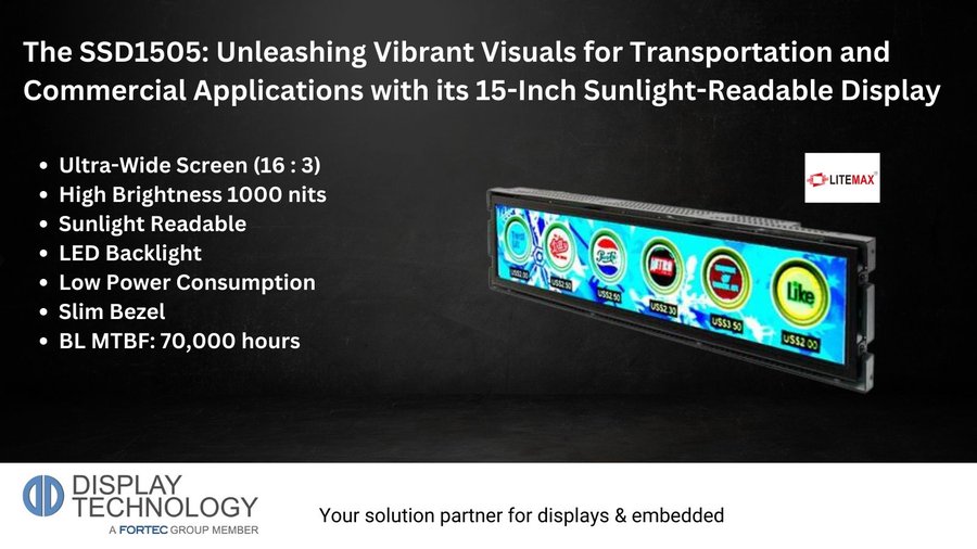 PaulHooper3's tweet photo. Experience vibrant visuals and sunlight readability on this 15" colour monitor. Perfect for digital signage, exhibitions, and public spaces. https://t.co/U8Eqkn3CJl #displaytechnology #highbright #litemax https://t.co/C2KJwUWQ8Q