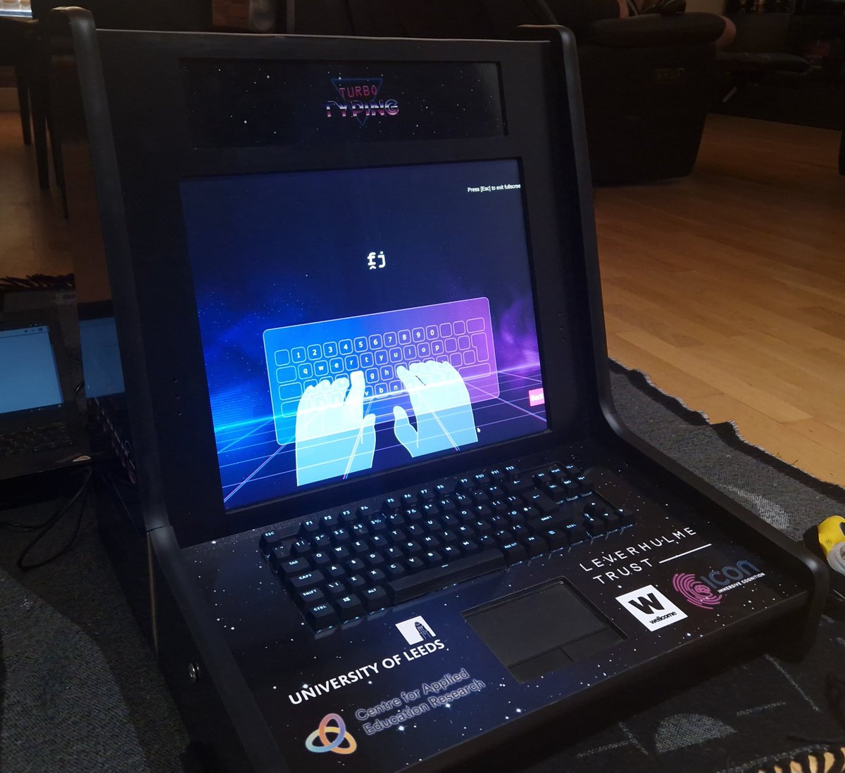 DrEmWilliams's tweet photo. En route to #BiBFest with the #TurboTyping arcade machine to make its science fair debut ๐น
After waking at 6:30 rather than 5am and some train issues, I'm taking a taxi inter-city ๐ซฃ
Looking forward to engaging with lots of young people today! #SciComm #Gamification #Research https://t.co/LljLnE8K1C
