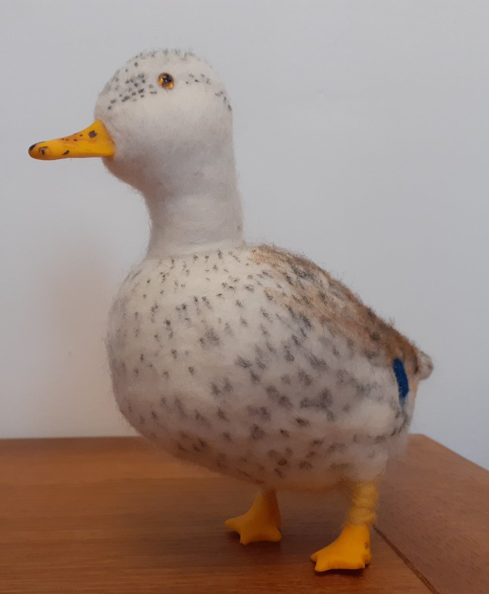 DobsonBruce's tweet photo. My latest needle felted wool commissioned replicas made up from my clients photos 
brucedobson6@gmail.com 
#needlefelting  #ducks #commissionsopen https://t.co/NkPYBQRBHt