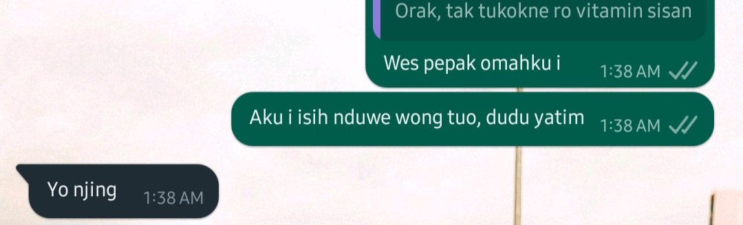 Bener abut, nyat cah2 i raiso diapiki