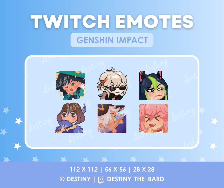 destinythebard's tweet photo. Some emotes I worked on :>

DM me to book a commission🌺 https://t.co/j11HILu24L