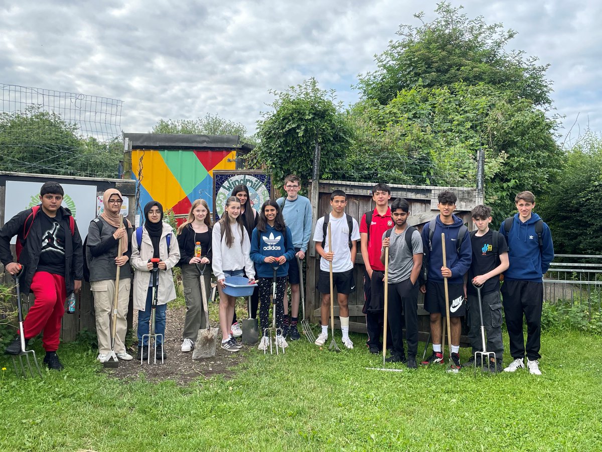 Community Action at Nottingham High School tweet media