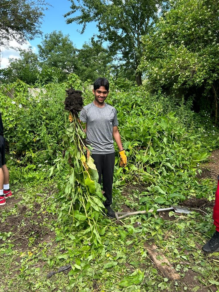 Community Action at Nottingham High School tweet media