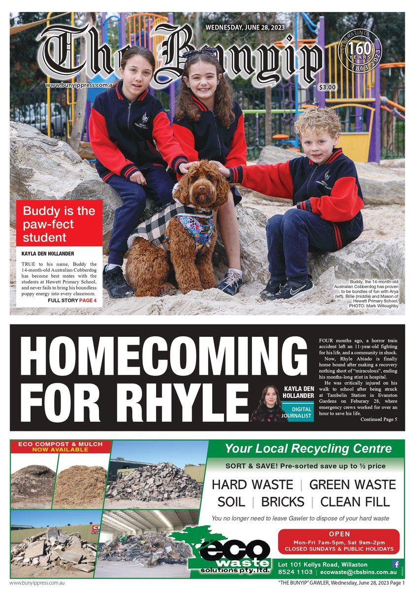 Bunyip Newspaper tweet media