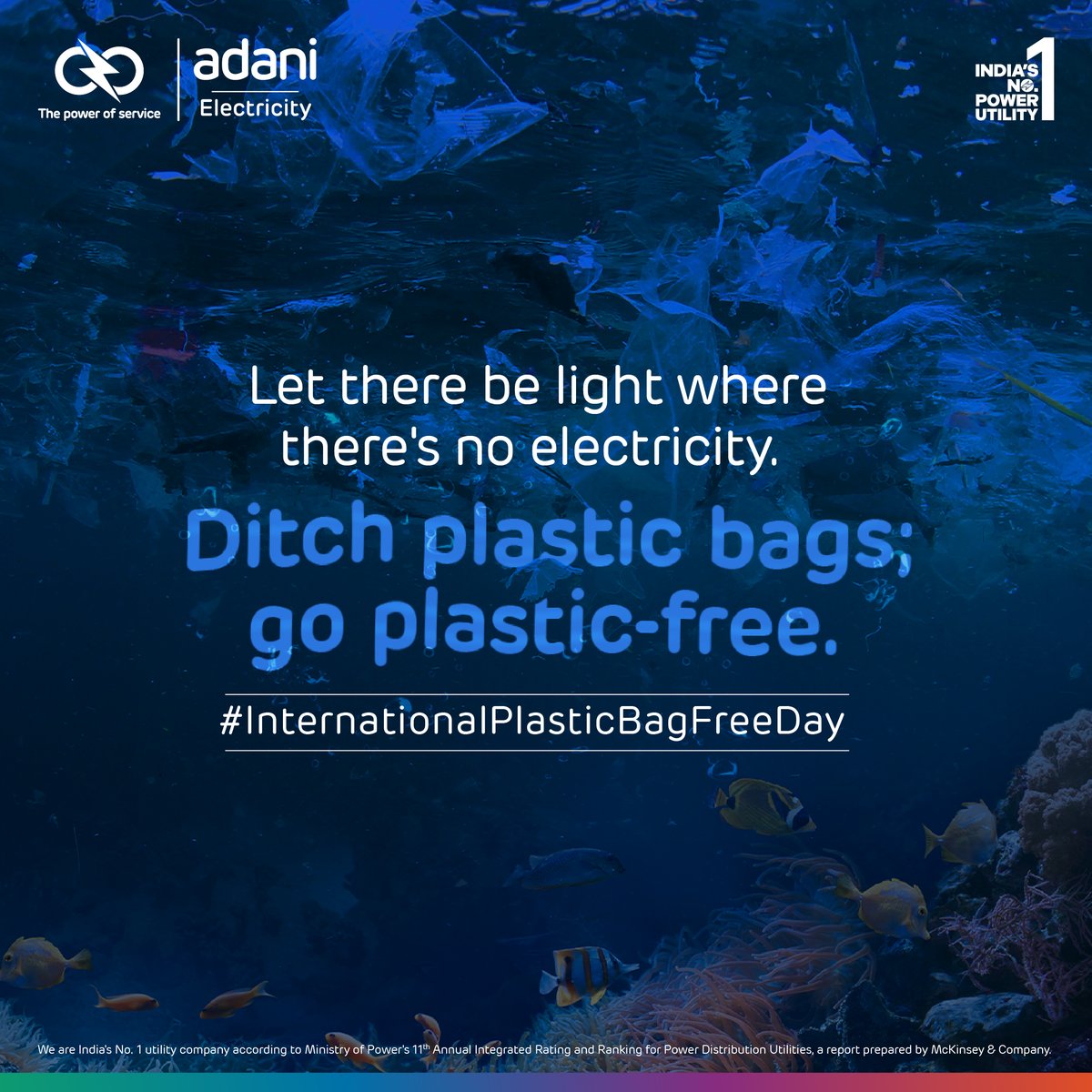 Adani_Elec_Mum's tweet image. #InternationalPlasticBagFreeDay, celebrated on July 3, is a global initiative that aims to eliminate the use of plastic bags. #PlasticBags may seem like a small element, but they are a huge strain on the environment! Refrain from using them and help in protecting the environment.
