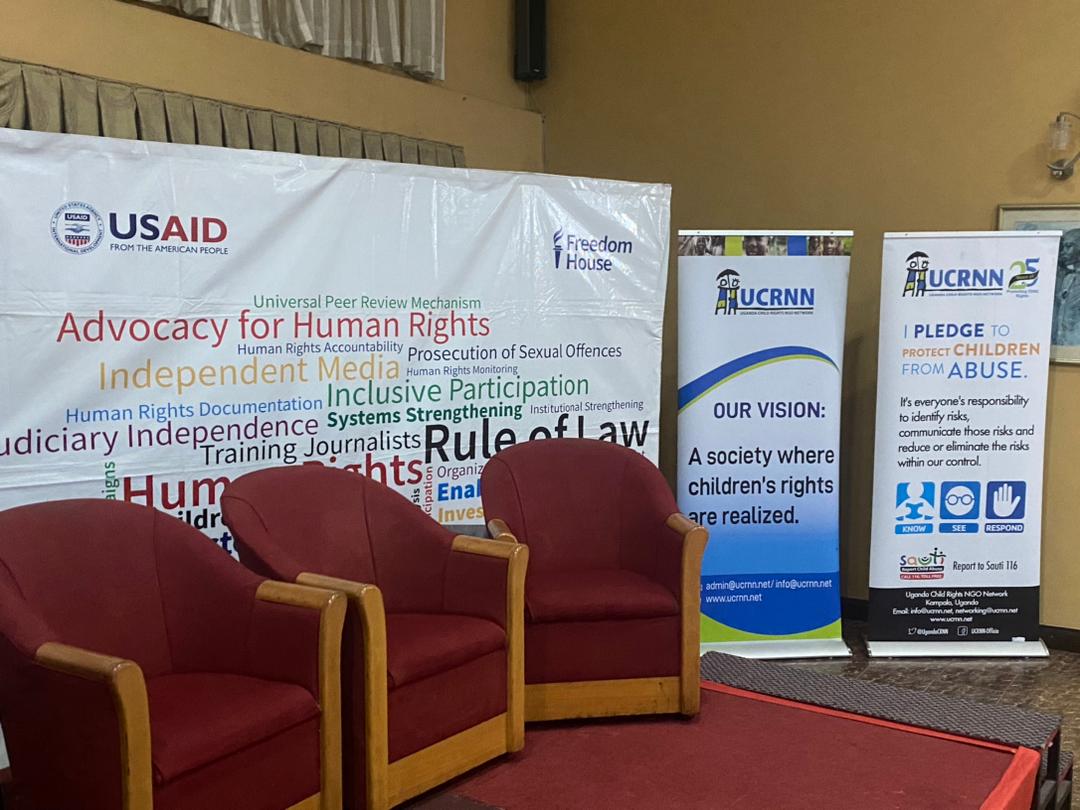 UgandaCRNN's tweet photo. Happening now at Imperial Golf View Hotel is the first national formal and informal child Justice actors forum  in Uganda @USAID @freedomhouse @FreechildUg @ChildAidUganda1 @FIDAUganda 
@LDC_Uganda https://t.co/blk8SnuEvj