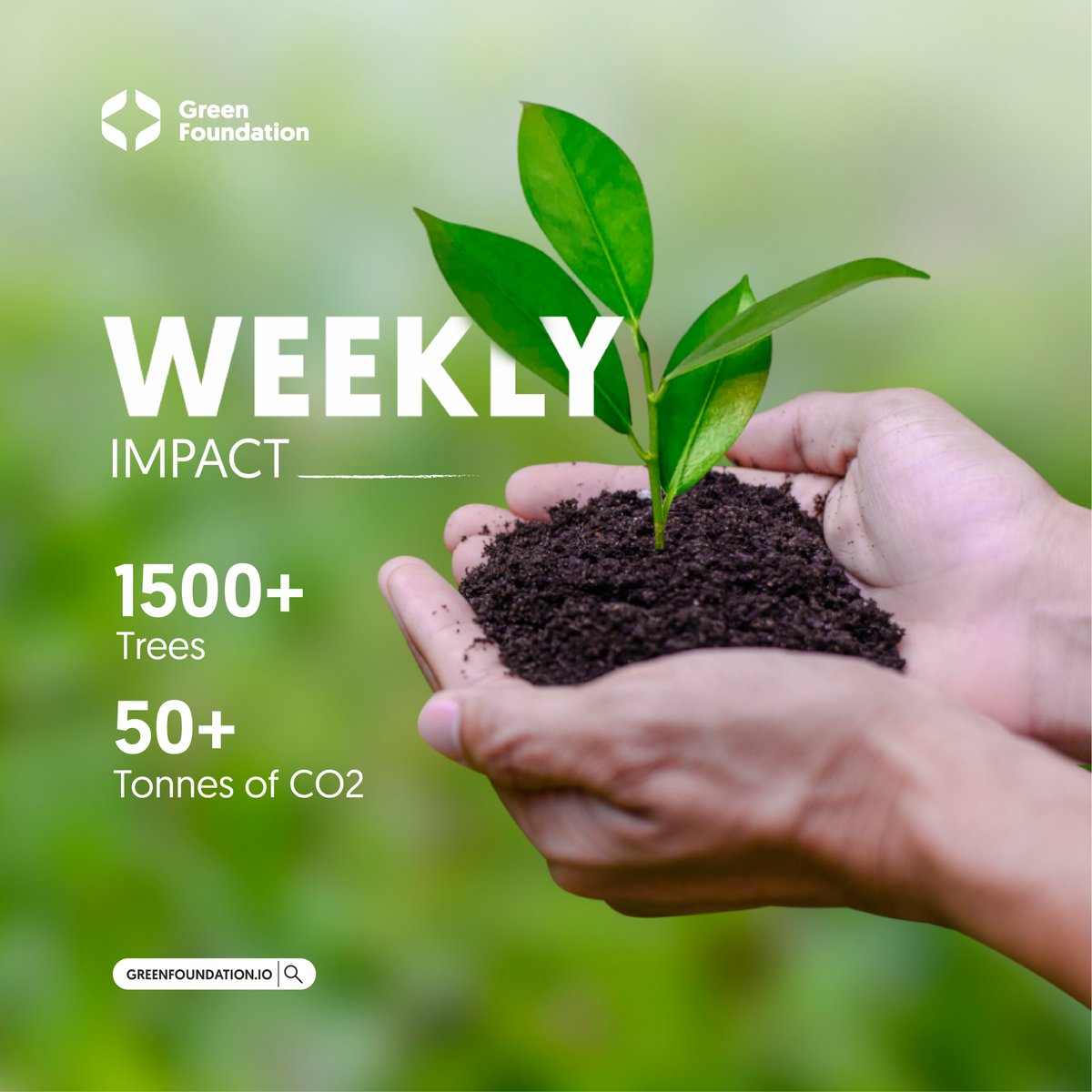 GreenFoundhssm's tweet photo. ๐Green FoundationWeekly Impact:
Here's how we are driving positive change:
โ
Planted 1500+ trees
โ
Reduced 50+ tonnes of CO2 emissions
Together, we're building a brighter, greener future for all. Join us in our mission for a sustainable planet! ๐ฑ๐
#greenfoundation #tripx https://t.co/zgksadNa9D