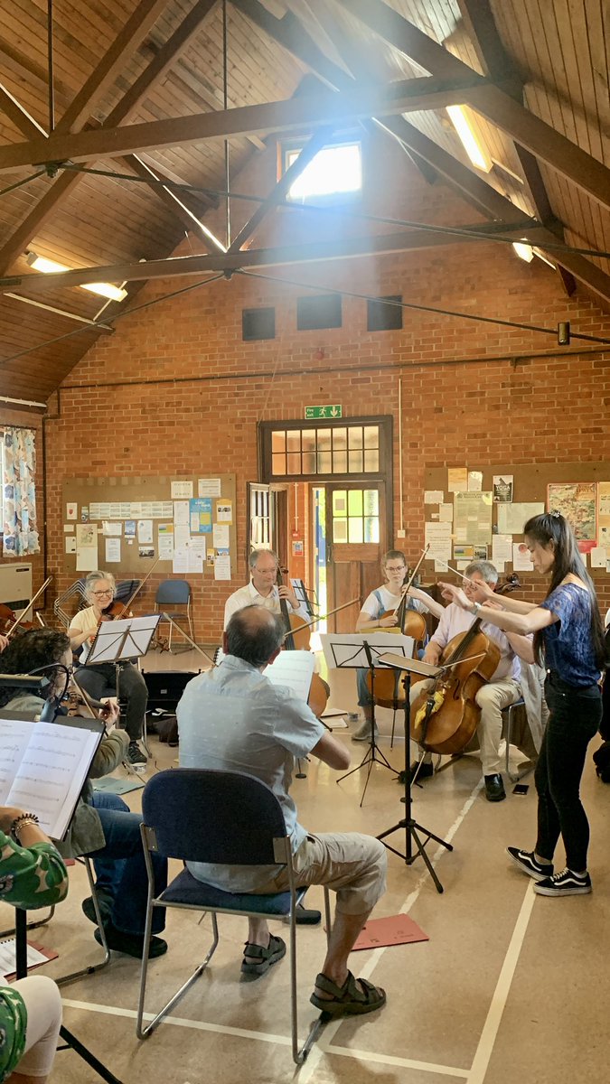 MAS_Lewes's tweet image. We had a wonderful rehearsal yesterday with the great Chloe Miller. 🤩 Concert this Saturday in St Michael’s Church, High Street, Lewes.