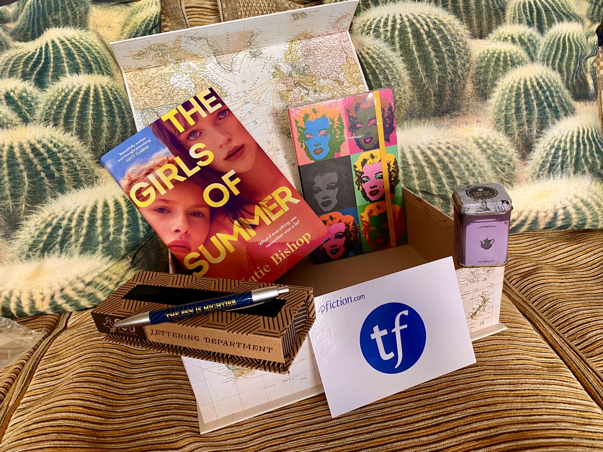 #GIVEAWAY A Summer Book Box
#WIN
1xThe Girls of Summer by Katie Bishop (Greece)
1xMolly &amp; Rex pen 
1xMarilyn Monroe Notebook
1xCandle
1xTravel lover's box
📚Follow @tripfiction 
📚Like/RT
tripfiction.com/giveaway-a-sum…
Winner chosen random across all channels. Open 🌎 Ends 22 July 23