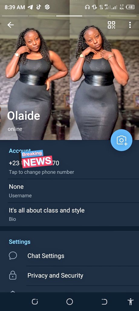 George40464416's tweet photo. @yabaleftonline Is this not Adekunbi or is it someone else, this person is scamming people on telegram via hook-up, she'll collect money and won't show up  she's on every on telegram https://t.co/w6Us8tFO7O
