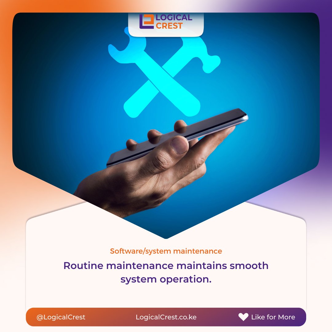 LogicalCrest's tweet image. 💪 Regular maintenance keeps our systems running smoothly and ensures optimal performance. #MaintenanceMatters #SystemOptimization #businesssense #CustomerExperience