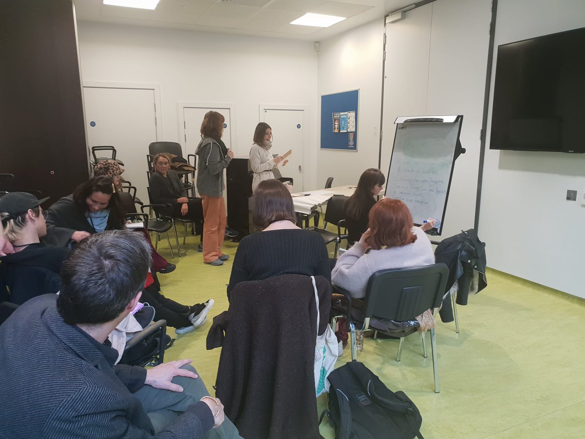 RoNevx's tweet photo. Since 2017,#CreativeLifeMISA @stjamesdublin have collaborated with @NCAD_Dublin #FineArts. Take a look back at some moments. Art students had worked with staff, patients in MISA, SJH,#SharedLearnings, #Intersections,#ArtsAndHealth, #Education. ⬇️ https://t.co/PSbFsoof6q