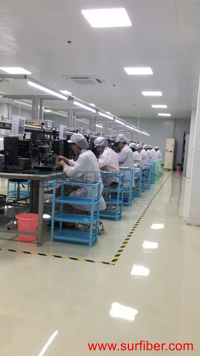 Sabrina32912287's tweet image. 📷 We are ready to work at our freshly renovated dust-free workshop and kicked off the production of a wide range of fiber optic passive components including PLC Splitters, Patch Cords &amp;amp; Pigtails, CWDM  and more!  📷📷 #FiberOptics #PassiveComponents