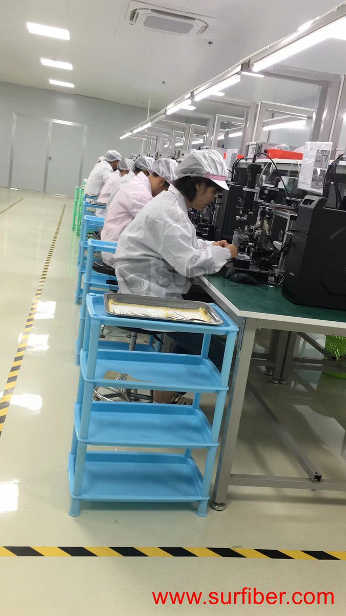 Sabrina32912287's tweet image. 📷 We are ready to work at our freshly renovated dust-free workshop and kicked off the production of a wide range of fiber optic passive components including PLC Splitters, Patch Cords &amp;amp; Pigtails, CWDM  and more!  📷📷 #FiberOptics #PassiveComponents