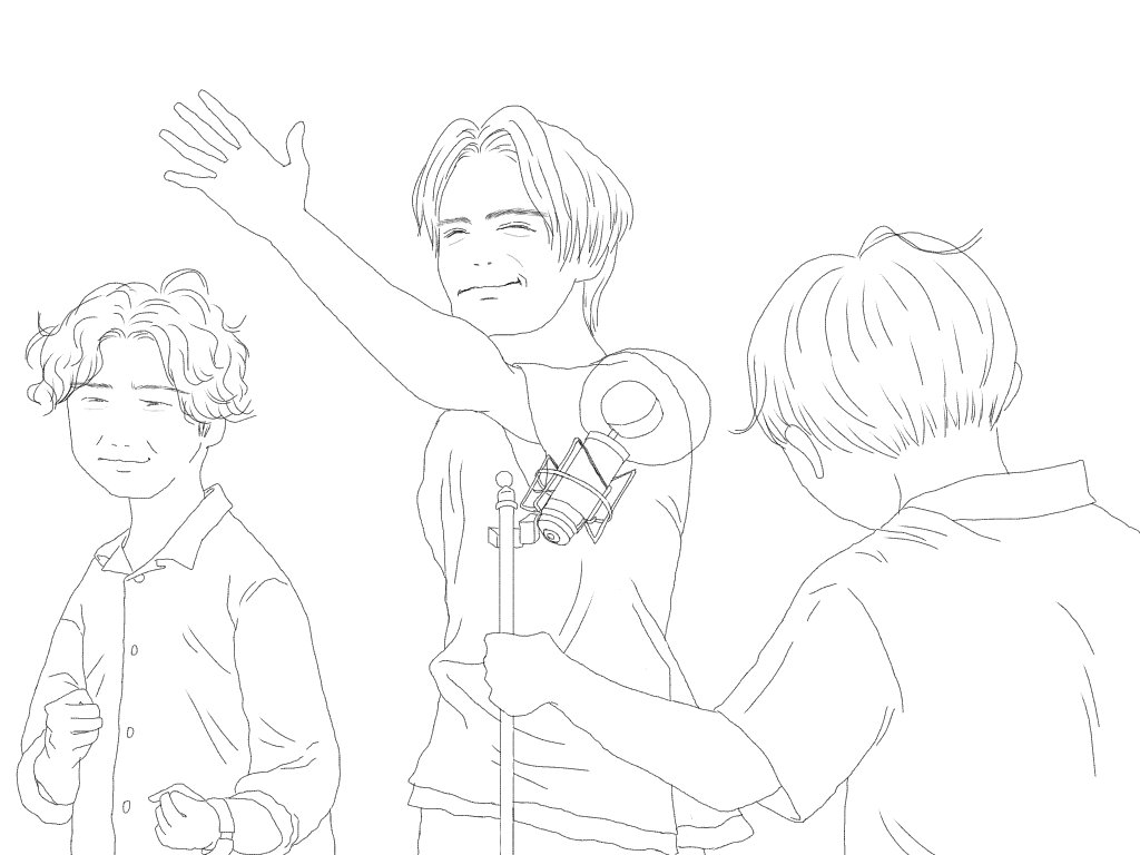 yu_chan_yucchi's tweet photo. ルデさんの10000人をお祝いして
何か書きたいな〜と思って
今日一日、描いていたけど
(仕事の合間に何やってる😅)
果たして完成するのか…!?
色付け断念しそうで怖い😭😭
ピザのやつも、色付けできてないのにっ…!!
さて、どうなるか。
#ludence
#the_ludence https://t.co/qeHip8NWyS