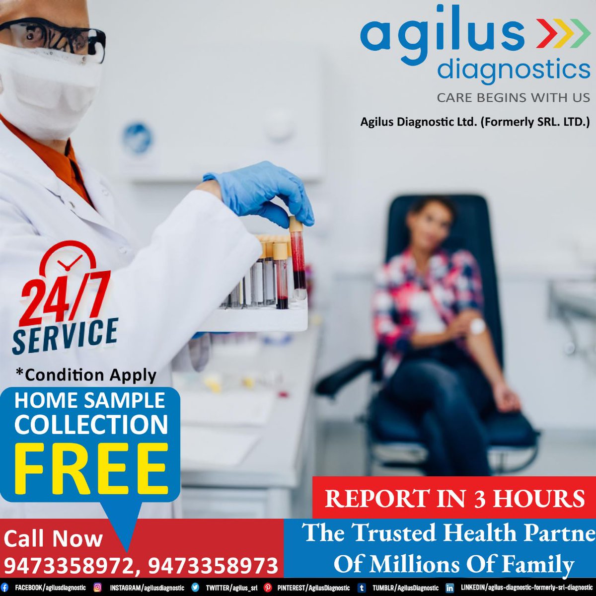 Agilus Diagnostic - Formerly SRL Diagnostics (@agilus_srl) / Posts / X