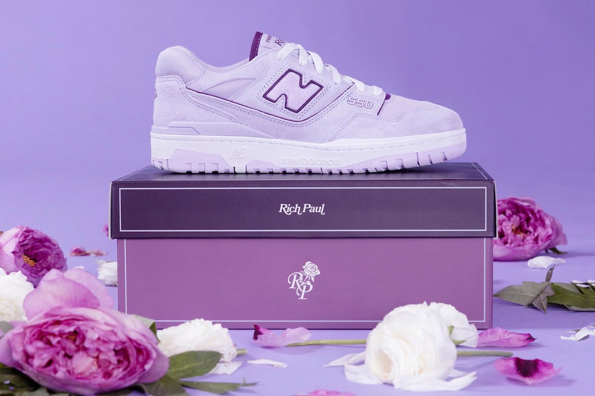 CaminoTV's tweet photo. Nouvelle collab entre Rich Paul &amp; New Balance 🌸 https://t.co/vIc5qh6bXU