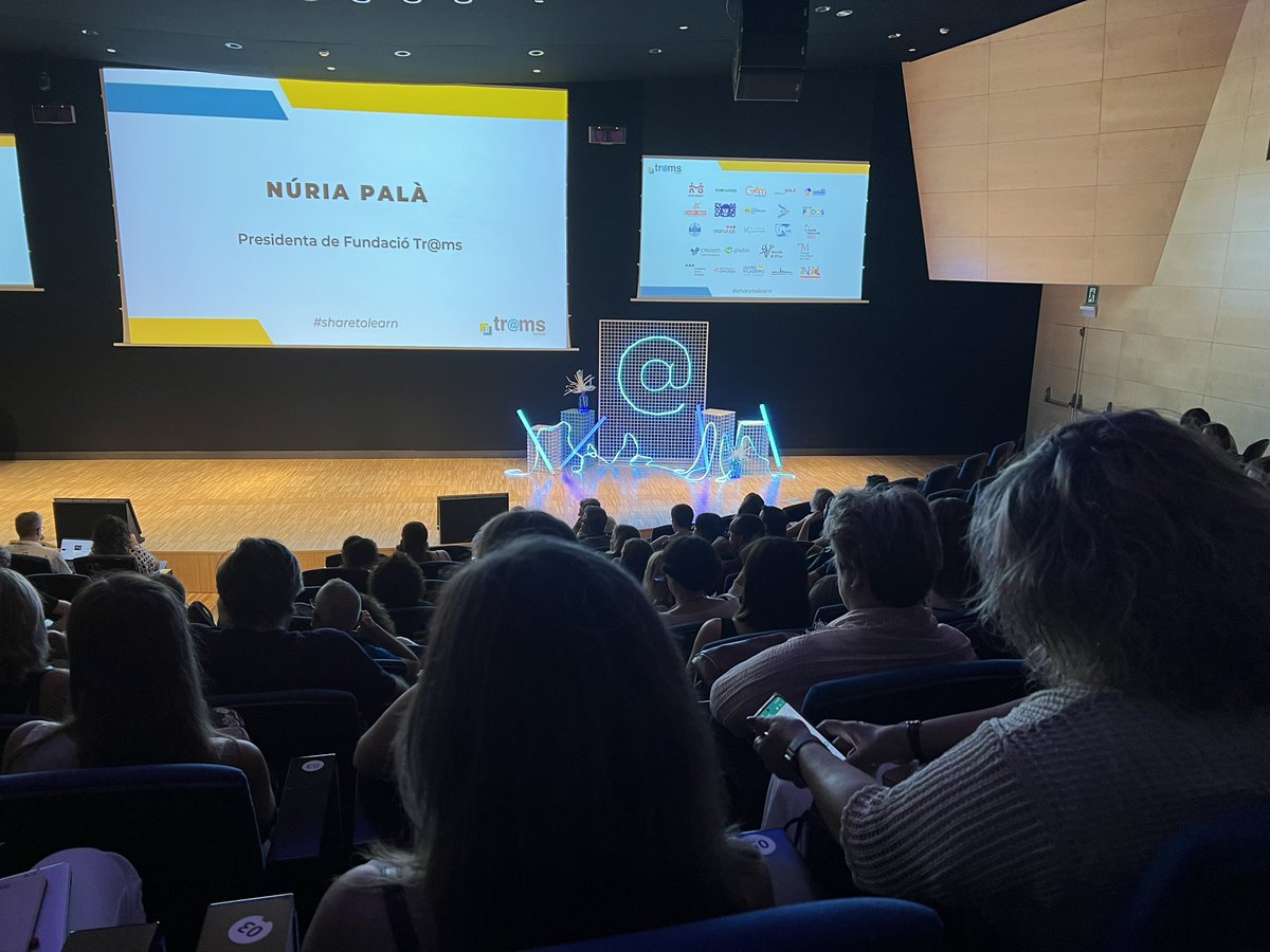 Llor_Fundacio's tweet image. Jornades Tr@ms’23 #sharetolearn