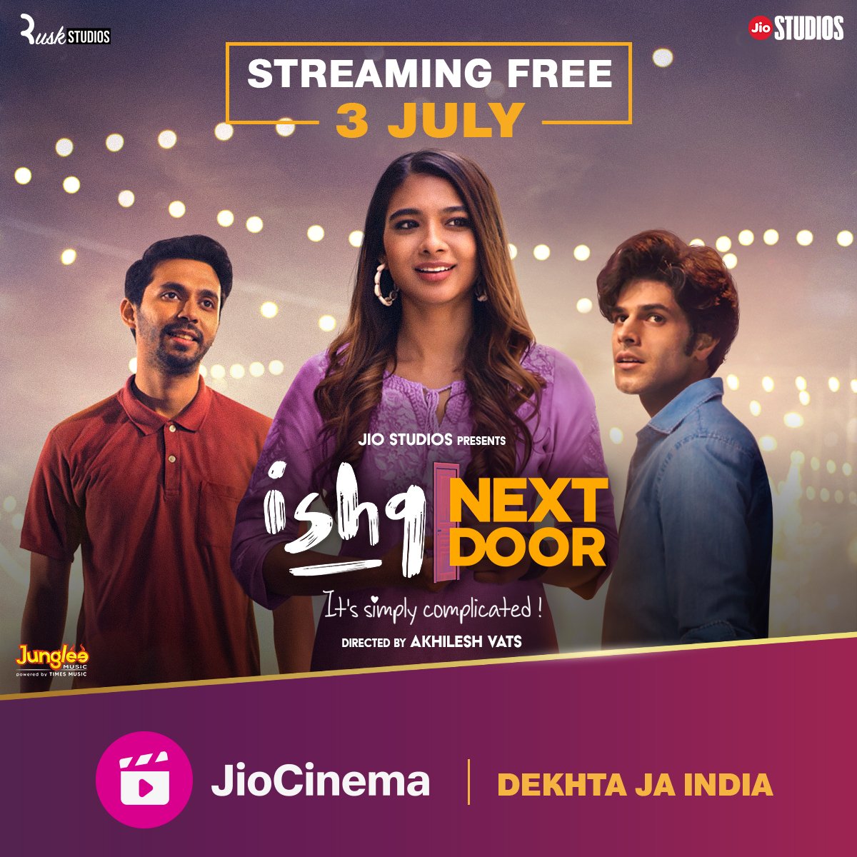 Hindi series #IshqNextDoor Episode 1 is now streaming on @JioCinema