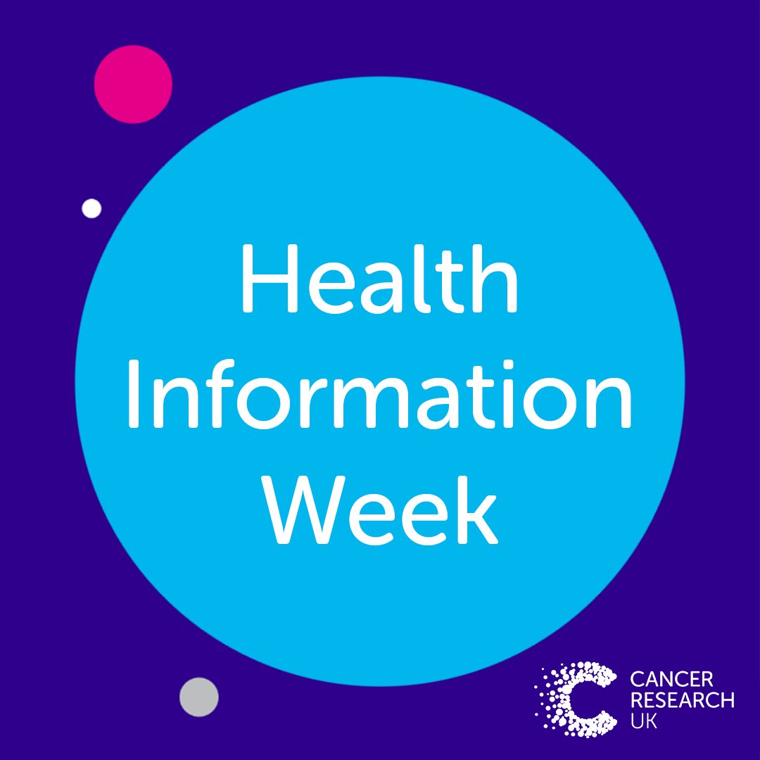 It’s #HealthInformationWeek, and we’re highlighting some of our resources to help people understand more about cancer and its treatment. 

Our information is checked by cancer specialists and is #PIFTick accredited. 

Retweet this thread and share our resources below 🧵👇