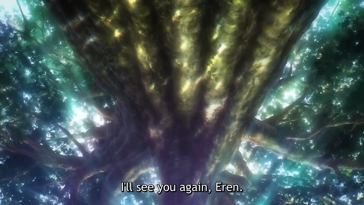 AoTWiki's tweet photo. "I'll see you again, Eren." - Mikasa https://t.co/eVAnGhSUE0