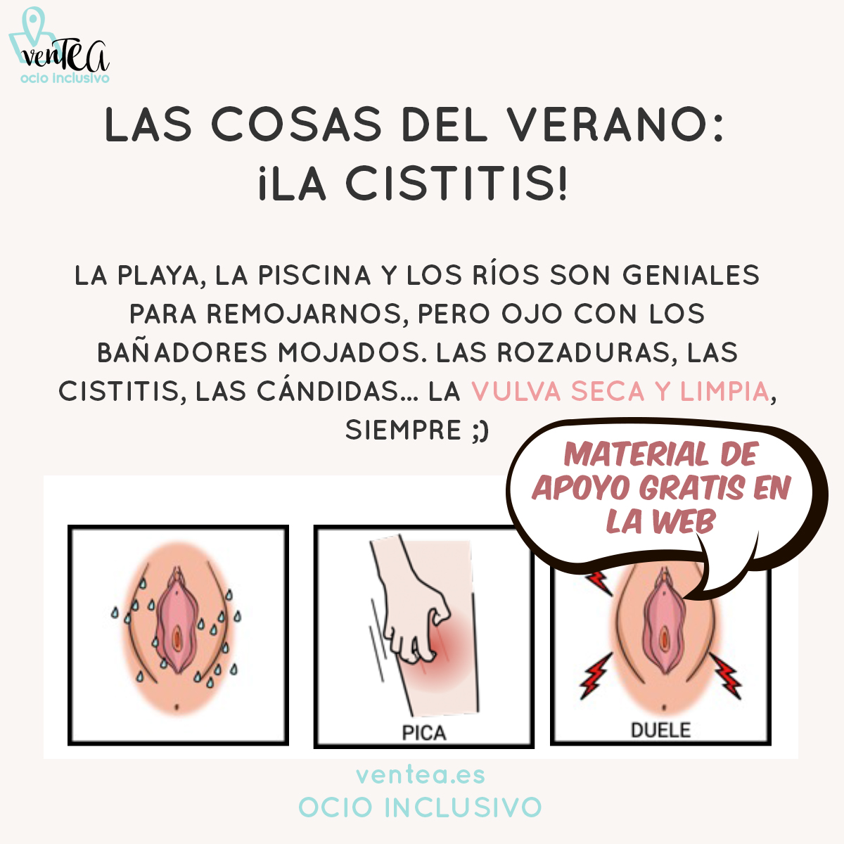 venTEAdisfrutar's tweet photo. Los apoyos visuales son muy útiles siempre, y crear una rutina de cambio de ropa de mojada a seca os puede ayudar a lidiar con lo chungo que es que te roce el bañador, o cogerse una cistitis. 
Puedes descargarlo gratis en https://t.co/Xvuq2Nlzxl 
#cea #tea #apoyosvisuales https://t.co/EoYzWs7hTQ