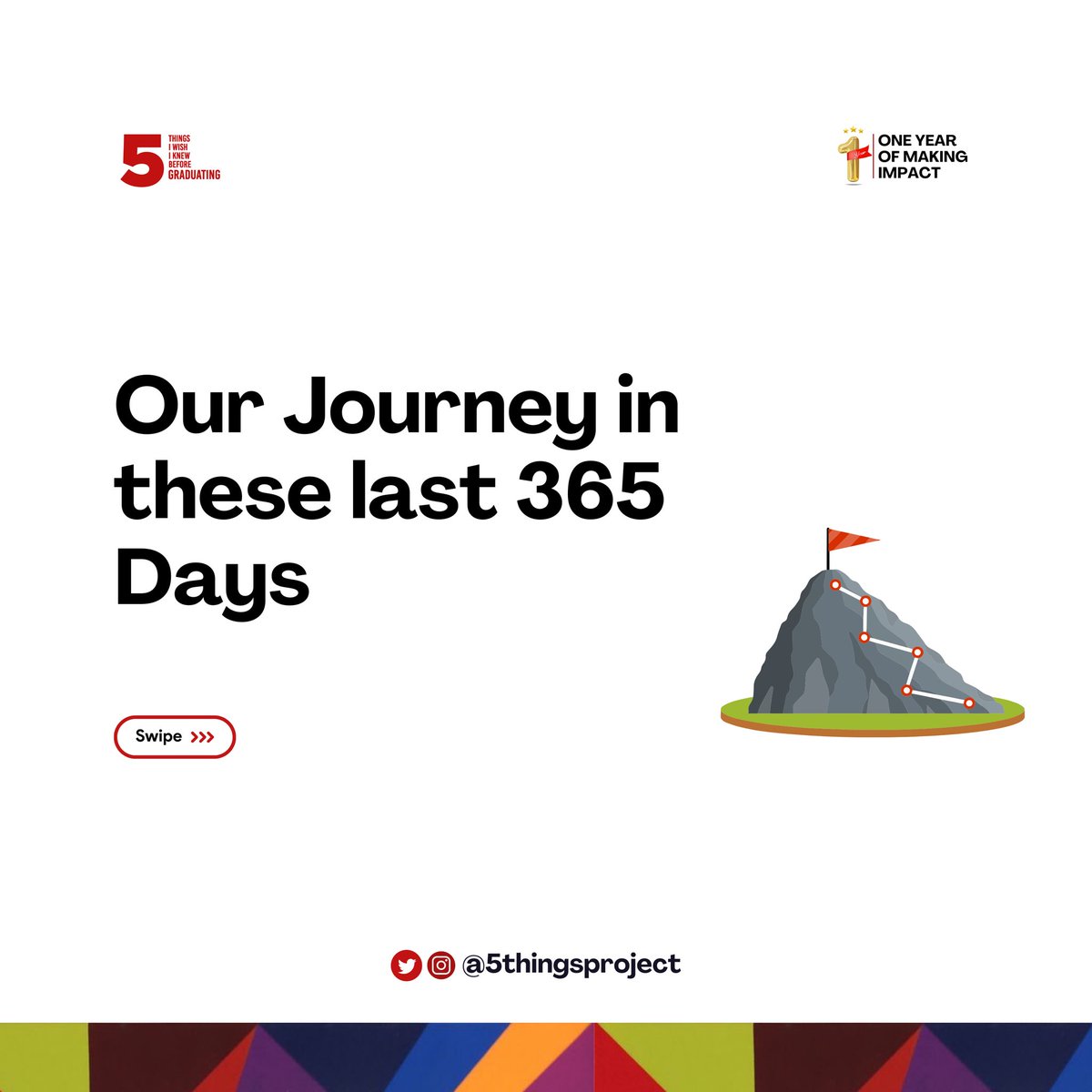 5Things_Project's tweet photo. Join us as we take you through our journey in the last one year✨ https://t.co/cpuDho8Kcx