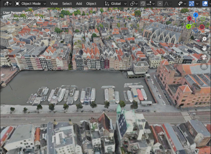 Get photorealistic Google 3D cities in Blender now! For free! With Blosm addon, formerly known as Blender-OSM prochitecture.gumroad.com/l/blender-osm. Documentation github.com/vvoovv/blosm/w…. A donation is appreciated.