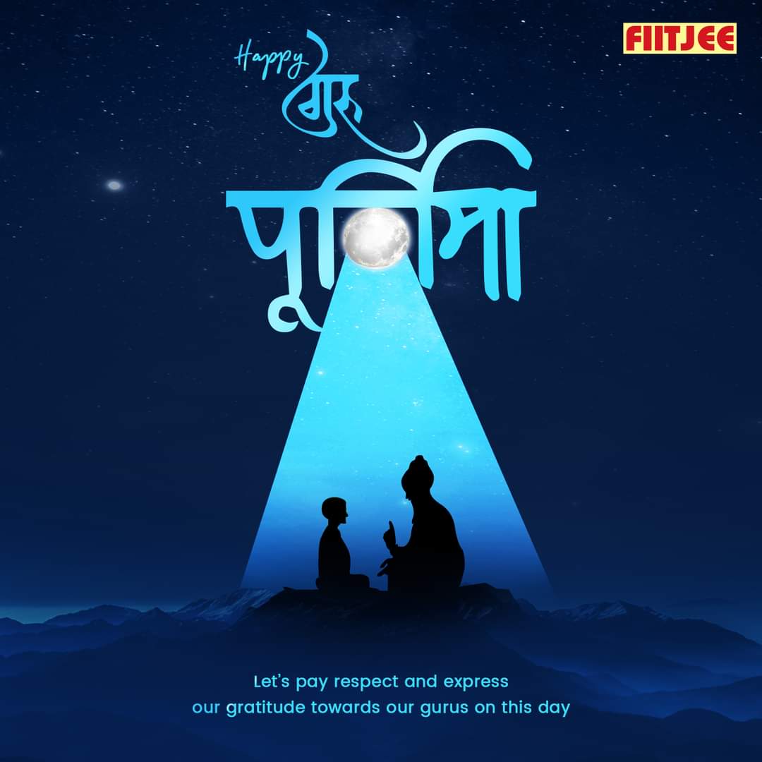 fiitjeehyd's tweet photo. Let's pay respect and express
our gratitude towards 
our gurus on this day. 
Happy Guru Purnima

#HappyGuruPurnima https://t.co/I5tVDTdqMg