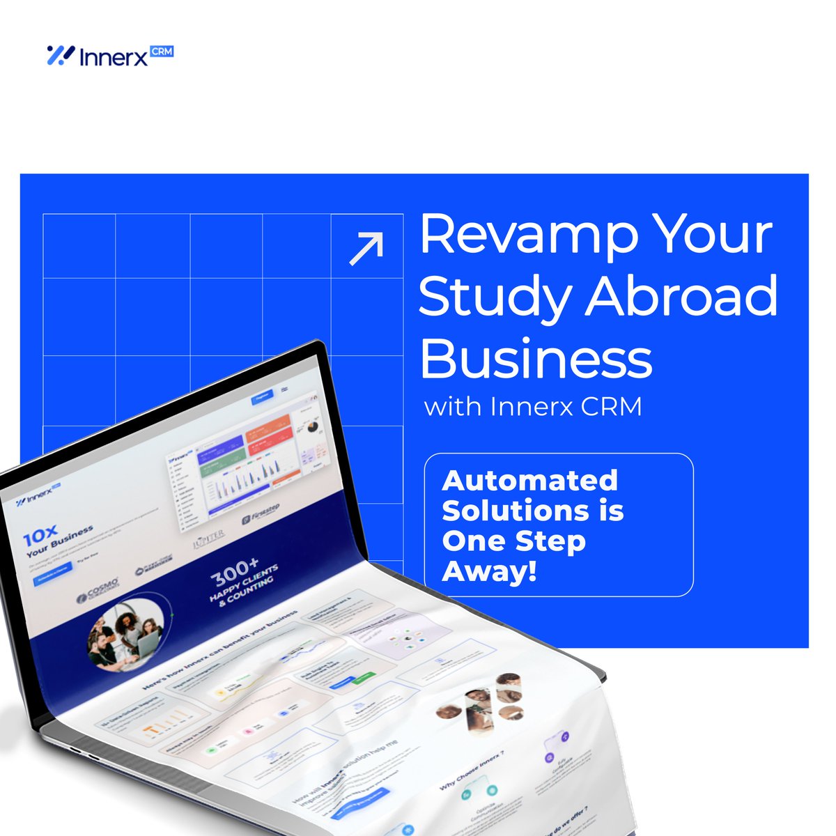 InnerxCRM's tweet image. Your Study Abroad Business&apos; Ultimate Catalyst for Growth! Amplify Efficiency and Maximize Results with our cutting-edge platform.
Revolutionize your operations and unlock the true potential of your business!

#innerxcrm #CRMforSmallBusiness #ClientOnboarding #VisaApplications