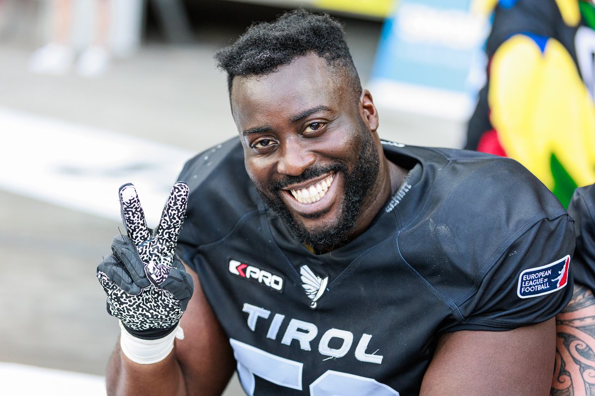 ✌️Victory monday with greetings from Jeffery 'number 53 is eligible' Asare 😉 Now we focus on the huge game against the Vikings on sunday! 🎟️ Tickets: bit.ly/3PENJRW #WeAreRaiders #WeAreEurope