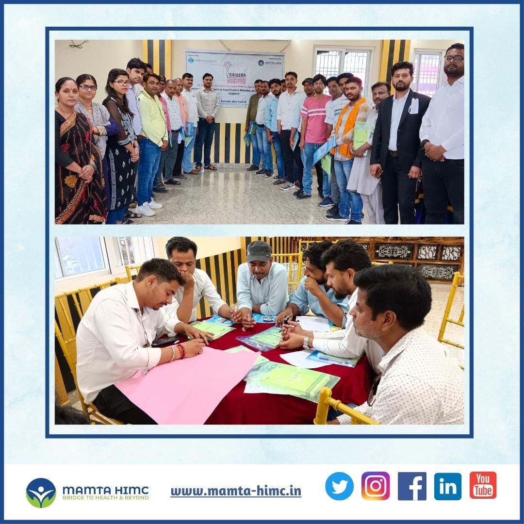 MamtaHIMC's tweet photo. #SAWERA project conducted one day sensitization meeting at Balha , Bahraich for Advocates and Health Workers as they are an essential support service provider to the Sexual and Gender based Violence survivors.
@LSV_ry #EndGBV #GenderJustice #SupportSurvivors #CommunityEngagement https://t.co/Cl4cswEz45