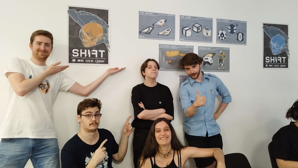 SHIFT_proj's tweet photo. Last week was intense !
We had 50 playtesters on last saturday coming to our stand and enjoying the game.

Thursday, professionals came to see our game and give feedbacks. We won first price from the jury of pros !

Stay in touch, as we hope to release a trailer and the game soon https://t.co/gEJZOh7Hxp