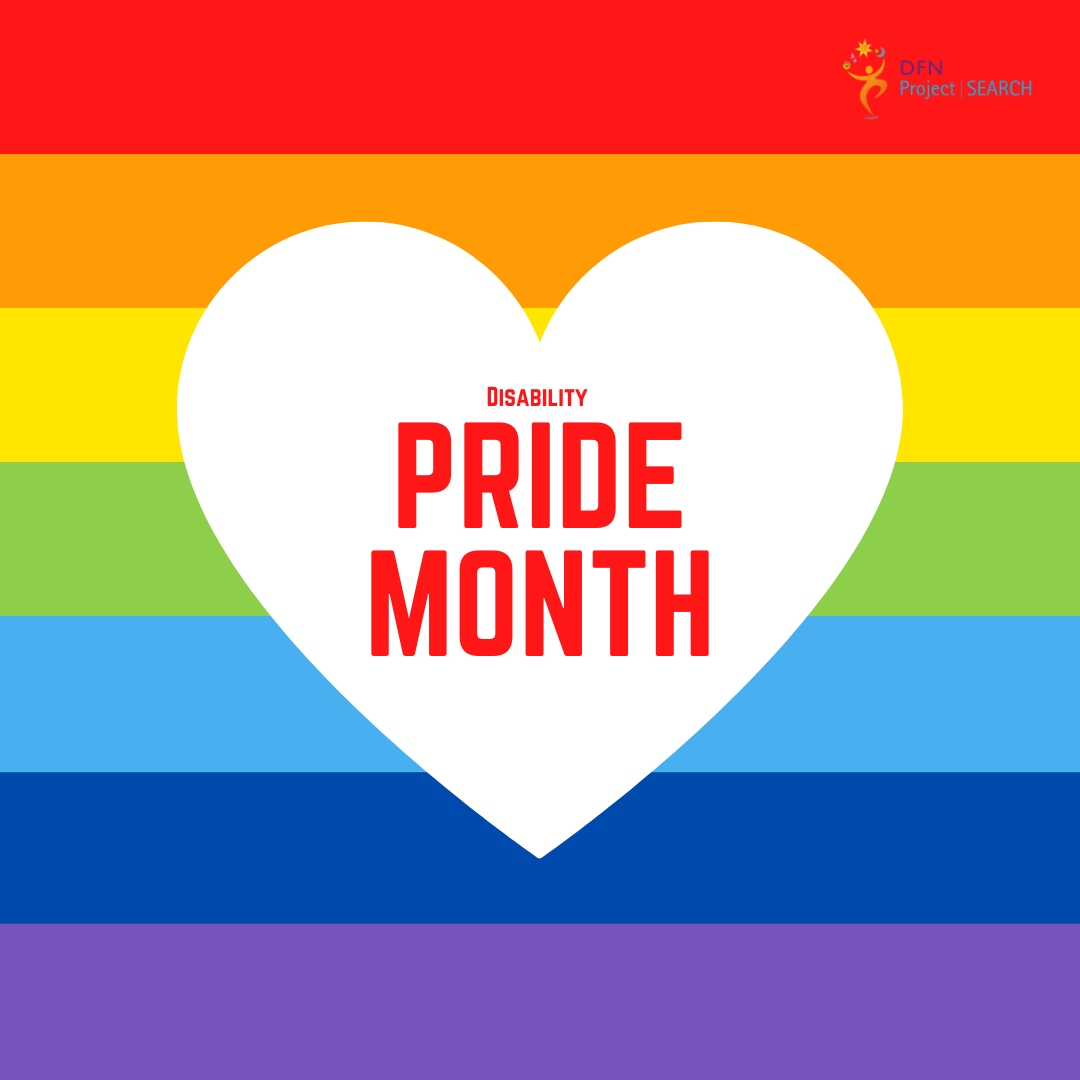 dfnsearch's tweet photo. 📅 Can you believe it's July already?

🏳️‍🌈 Happy #DisabilityPrideMonth to all of our followers!

How will you be celebrating? https://t.co/Ae96XBtnlQ