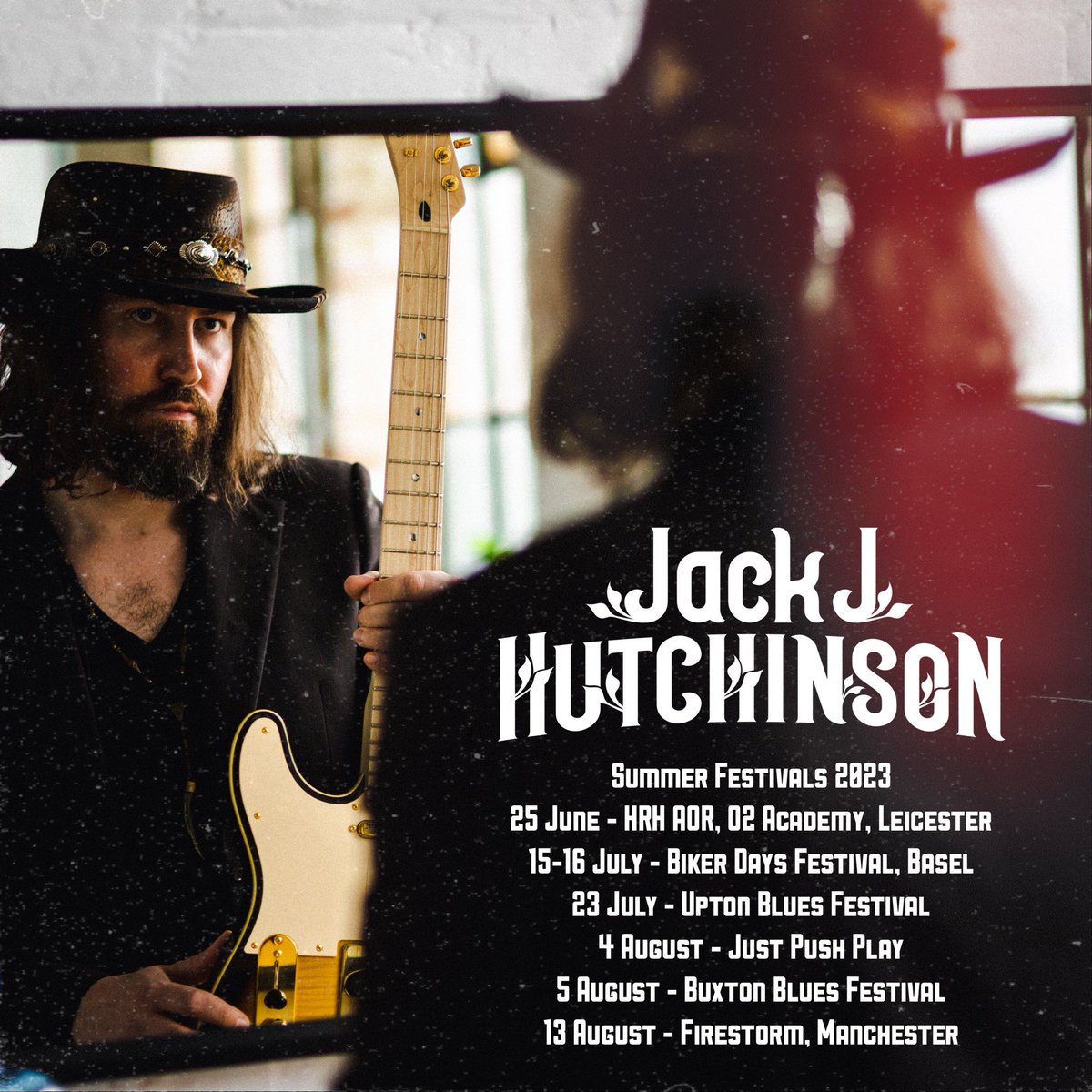 JackJHutchinson's tweet photo. Our summer festival run is under way! Next stop Switzerland and Biker Days Basel, before we play @uptonblues. 
📷 @Blackhamimages https://t.co/FtHfwBWQLk