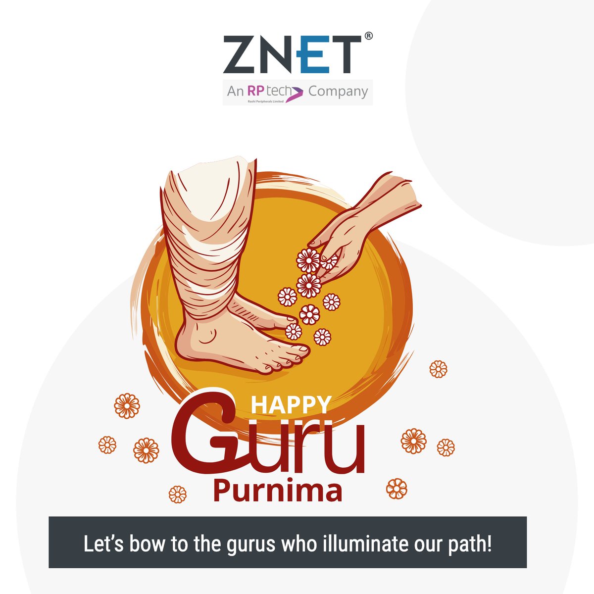 🌟🙏 Celebrate Guru Purnima 2023! Express gratitude to gurus, mentors, and teachers who've guided us. Wishing you a blessed day of enlightenment!

 ✨ #GuruPurnima2023 #Gratitude #Teachers #HappyGuruPurnima #ZNetCloud #CloudComputing