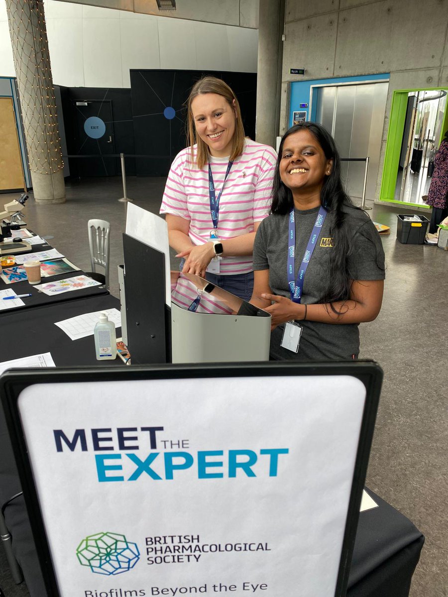 SHIPGCU's tweet photo. Yesterday we joined colleagues from @GCU_BIO at the @BritPharmSoc #ScienceSafari to deliver #HandHygiene and “make your own bug” activities. Thanks to @GCUEngagement, @gsc1 and all colleagues &amp; visitors for a great day. It’s been a blast! https://t.co/T7XBhGVLKH