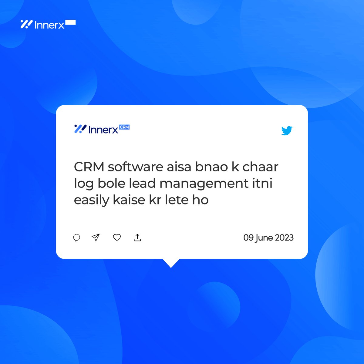 InnerxCRM's tweet image. Innerx CRM hai toh Study Abroad Agencies ki Lead Management aasan hona mumkin hai!

#innerxcrm #CRMforSmallBusiness #ClientOnboarding #VisaApplications #ImmigrationSupport #CRMSoftware #MigrationConsultants #VisaProcessing #ClientRetention #CRMforConsultants #VisaConsultants