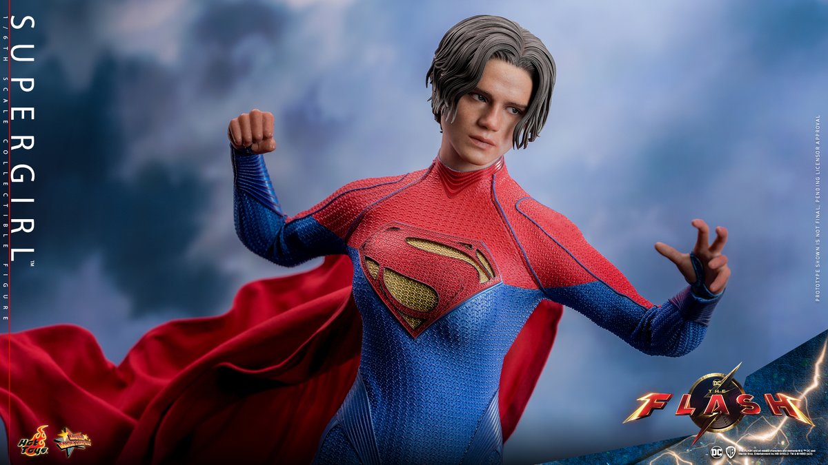 hottoysofficial's tweet image. #HotToys 1/6th scale #Supergirl figure from #TheFlashMovie  is available for pre-order now! bit.ly/46zF35k