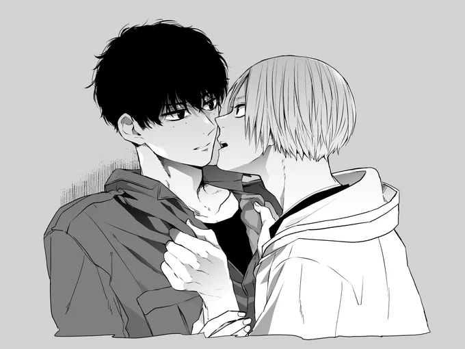 ナツシン/いつ描いたか覚えてないのが出てきたから放流…
まじでいつ描いたか覚えてないからどういう感情を描いたのかわからないけど多分このナツはすかした顔しながらもドキドキしてる(はず) 