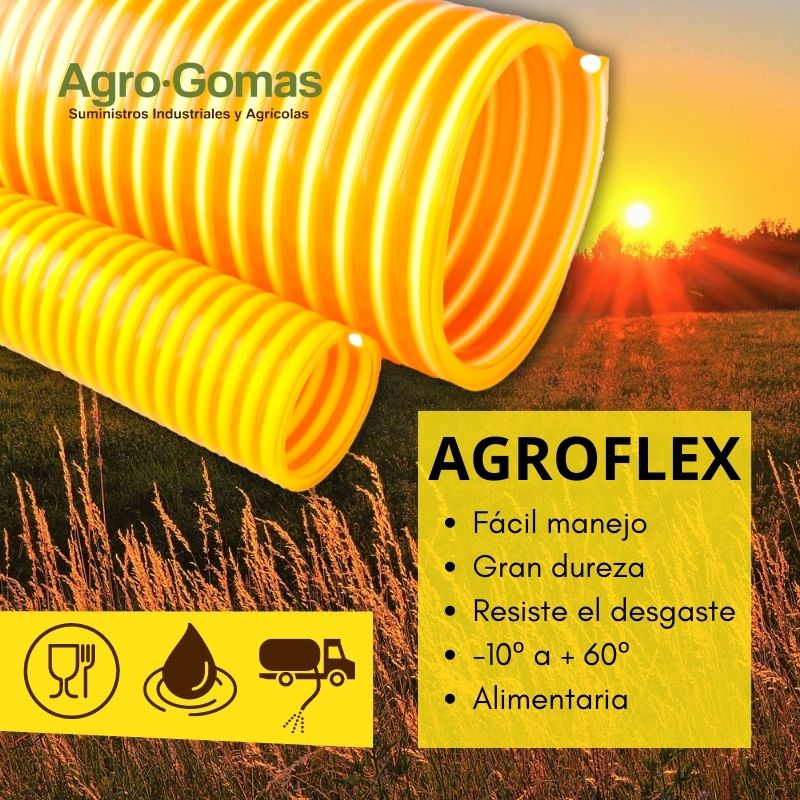 AgroGomas's tweet photo. La manguera #agroflex es la más vendida en @AgroGomas y es que, es una de las más versátiles con la mejor relación calidad-precio.
Puedes usarla para transportar líquidos alimentarios, salmueras, productos químicos o agua potable...
¿La quieres? ➡️ info@agrogomasonline.com https://t.co/hxXSEOQDJO